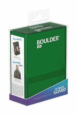 Ultimate Guard Boulder&trade; Deck Case 40+ Standard Size Emerald