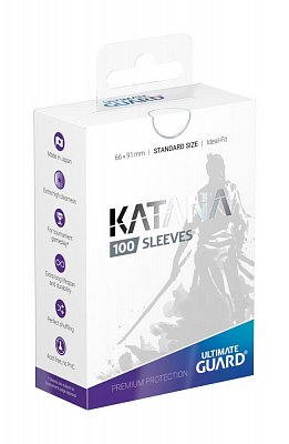 Ultimate Guard Katana Sleeves Standard Size White (100)