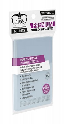 Ultimate Guard Premium Soft Sleeves for Board Game Cards Lost Cities™ (60)