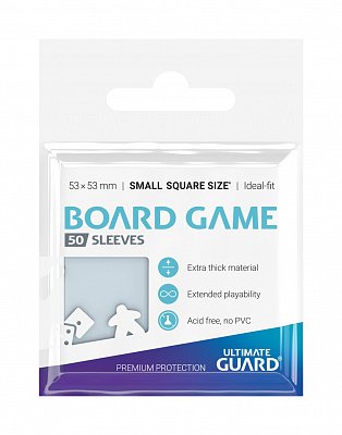 Ultimate Guard Premium Soft Sleeves for Board Game Cards Small Square (50)