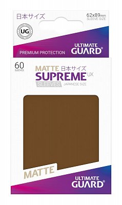 Ultimate Guard Supreme UX Sleeves Japanese Size Matte Brown (60)