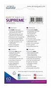 Ultimate Guard Supreme UX Sleeves Japanese Size Matte Frosted (60)