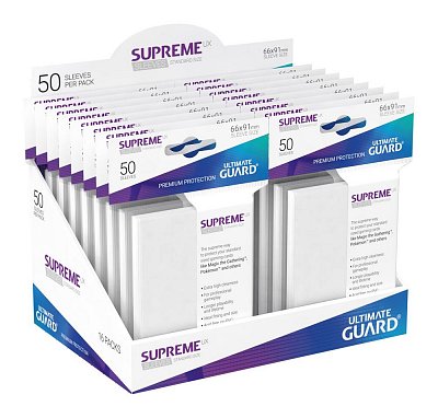 Ultimate Guard Supreme UX Sleeves Standard Size White (50)