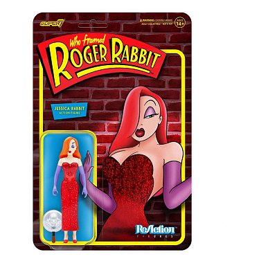 Who Framed Roger Rabbit ReAction Action Figure Jessica Rabbit 10 cm