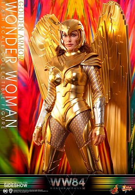 Wonder Woman 1984 Movie Masterpiece Action Figure 1/6 Golden Armor Wonder Woman 30 cm