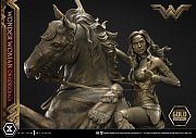 Wonder Woman Statue Wonder Woman on Horseback Gold Version 138 cm