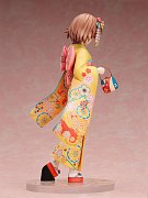 A Certain Scientific Railgun T PVC Statue 1/7 Mikoto Misaka Furisode Version 24 cm