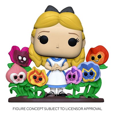 Alice im Wunderland POP! Deluxe Vinyl Figur Alice w/Flowers 10 cm