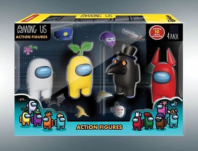 Among Us Actionfiguren 4er-Pack Crewmates 12 cm