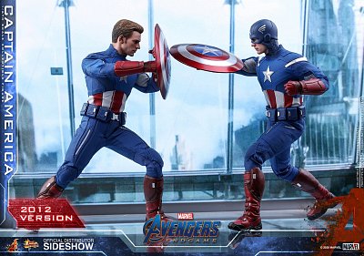 Avengers: Endgame Movie Masterpiece Actionfigur 1/6 Captain America (2012 Version) 30 cm - Beschädigte Verpackung