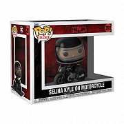 Batman POP! Rides Deluxe Vinyl Figur Selina on Motorcycle 15 cm