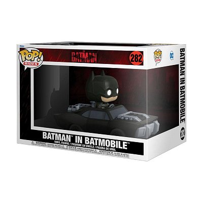 Batman POP! Rides Super Deluxe Vinyl Figur Batman in Batmobile 15 cm