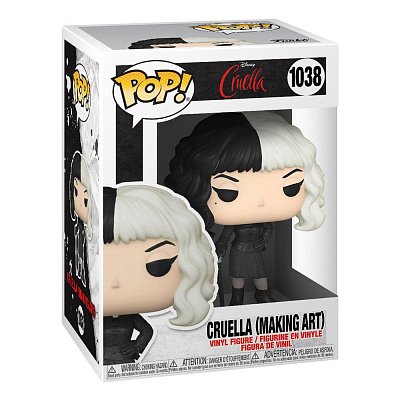 Cruella POP! Disney Vinyl Figur Cruella (Making Art) 9 cm