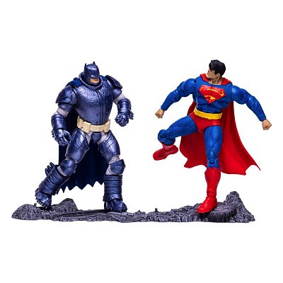 DC Actionfiguren Collector Multipack Superman vs. Armored Batman 18 cm