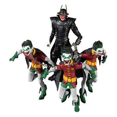 DC Actionfiguren Collector Multipack The Batman Who Laughs with the Robins of Earth 18 cm