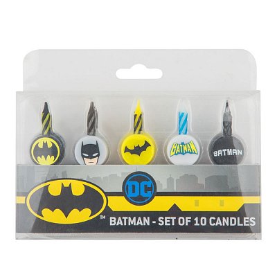 DC Comics Kuchenkerzen 10er-Pack Batman