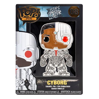 DC Comics POP! Pin Ansteck-Pin Cyborg 10 cm