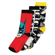 DC Comics Socken 3er-Pack Batman 39-42