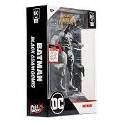 DC Direct Actionfigur & Comic Black Adam Batman Line Art Variant (Gold Label) (SDCC) 18 cm