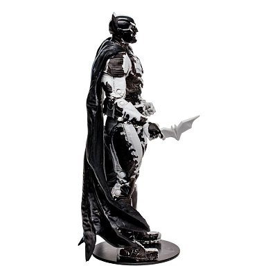 DC Direct Actionfigur & Comic Black Adam Batman Line Art Variant (Gold Label) (SDCC) 18 cm