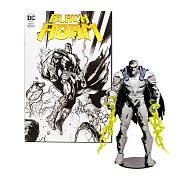 DC Direct Page Punchers Actionfigur & Comic Black Adam (Line Art Variant) 18 cm