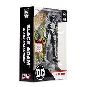 DC Direct Page Punchers Actionfigur & Comic Black Adam (Line Art Variant) 18 cm