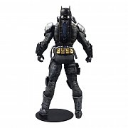 DC Multiverse Actionfigur Batman Hazmat Suit Gold Label Light Up Batman Symbol 18 cm