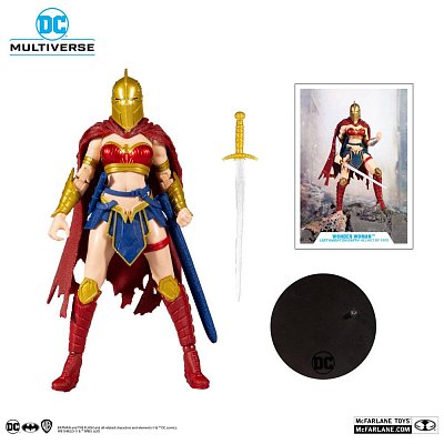 DC Multiverse Actionfigur LKOE Wonder Woman with Helmet of Fate 18 cm