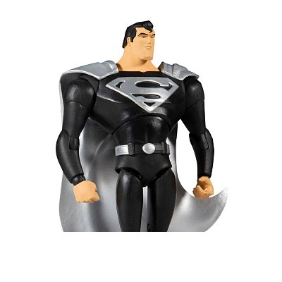 DC Multiverse Actionfigur Superman Black Suit Variant (Superman: The Animated Series) 18 cm