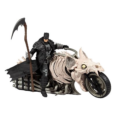 DC Multiverse Fahrzeug Batcycle (Dark Nights: Death Metal)