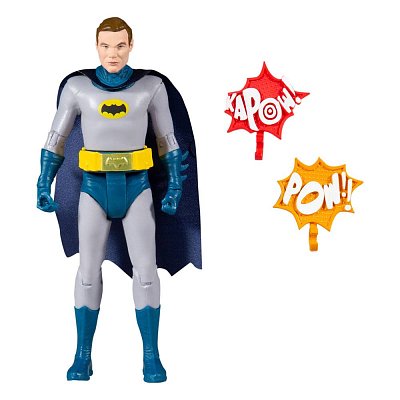 DC Retro Actionfigur Batman 66 Batman Unmasked 15 cm