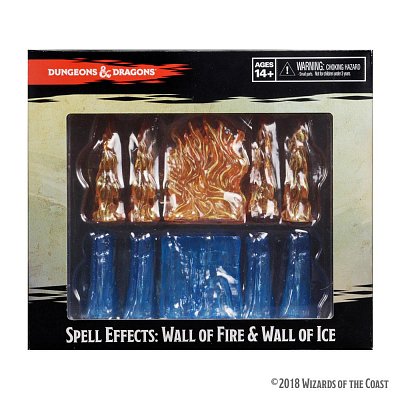 D&D Icons of the Realms Miniaturen Spell Effects: Wall of Fire & Wall of Ice - Beschädigte Verpackung