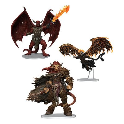 D&D Icons of the Realms Miniaturen vorbemalt Archdevils - Bael, Bel, and Zariel