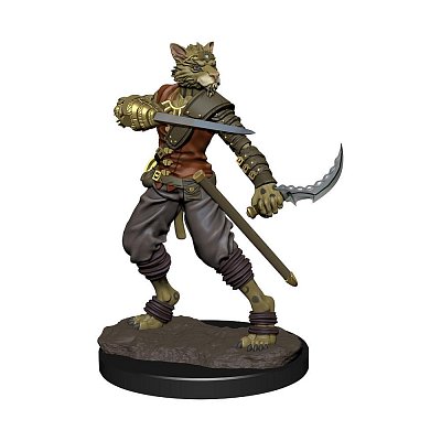 D&D Icons of the Realms Premium Miniatur vorbemalt Tabaxi Rogue Male Umkarton (6)