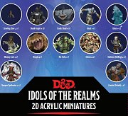 D&D Idols of the Realms 2D Miniaturen: Boneyard: 2D Set 1