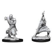 D&D Nolzur\'s Marvelous Miniatures Miniaturen unbemalt Warforged Monk Umkarton (6)