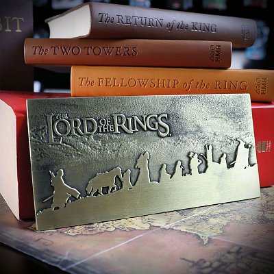 Der Herr der Ringe Me­tall­schild The Fellowship Limited Edition