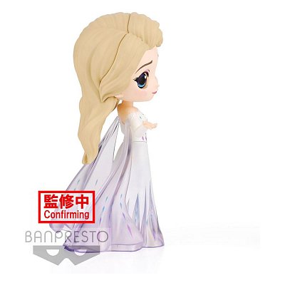 Disney Q Posket Minifigur Elsa (Frozen 2) Ver. A 14 cm