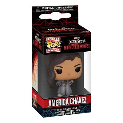 Doctor Strange in the Multiverse of Madness POP! Vinyl Schlüsselanhänger 4 cm America Chavez Display (12)