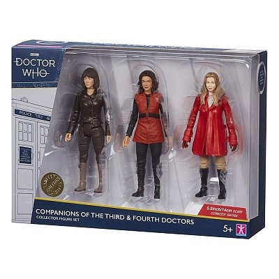 Doctor Who Actionfiguren 3er-Pack Companions of the Third & Fourth Doctors 14 cm