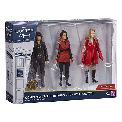 Doctor Who Actionfiguren 3er-Pack Companions of the Third & Fourth Doctors 14 cm