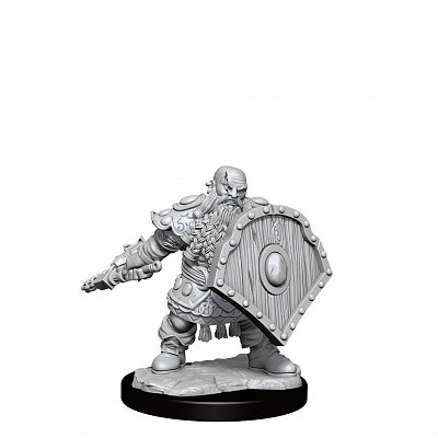 Dungeons & Dragons Frameworks Miniatur-Bausatz Dwarf Fighter Male