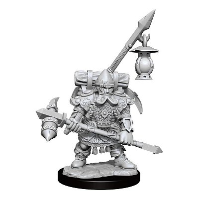 Dungeons & Dragons Frameworks Miniatur-Bausatz Dwarf Fighter Male