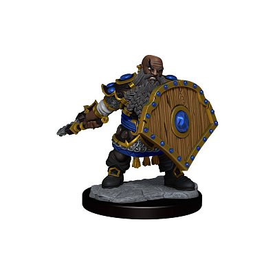 Dungeons & Dragons Frameworks Miniatur-Bausatz Dwarf Fighter Male