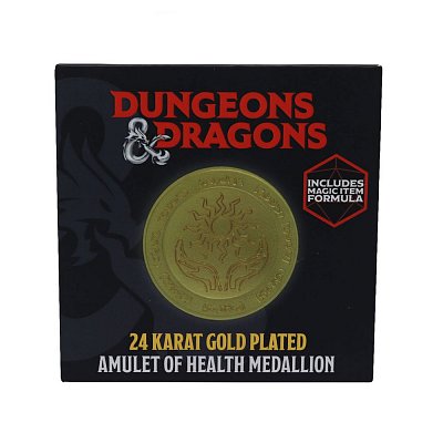 Dungeons & Dragons Medaille Amulet Of Health Limited Edition (vergoldet)