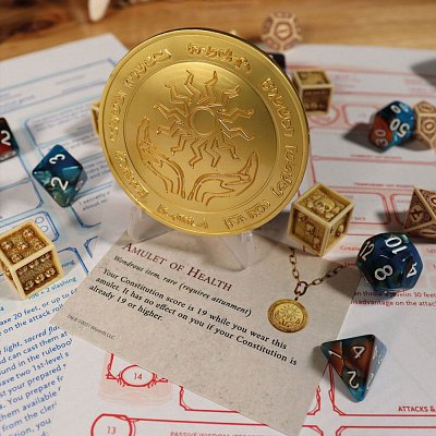 Dungeons & Dragons Medaille Amulet Of Health Limited Edition (vergoldet)