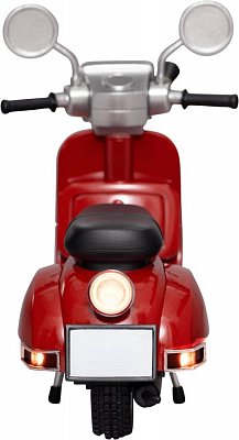 Egg Attack Action Fahrzeug mit Leuchtfunktion Motorbike Classic Style Red Version 12 cm