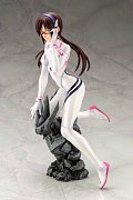 Evangelion 4 PVC Statue 1/6 Mari Makinami Illustrious White Plugsuit Ver. 24 cm