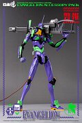 Evangelion: New Theatrical Edition Robo-Dou Zubehör-Set für Actionfiguren Accessory Pack