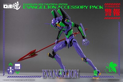 Evangelion: New Theatrical Edition Robo-Dou Zubehör-Set für Actionfiguren Accessory Pack